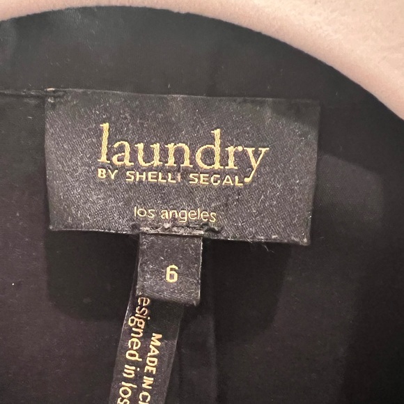 Black shirt dress — Laundry - Picture 5 of 5